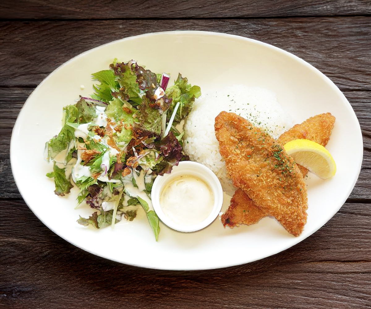 サックサクのフィッシュフライプレート